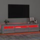 vidaXL Έπιπλο TV με LED φωτισμό, γκρι δρυς Sonoma, 195x35x40 εκ
