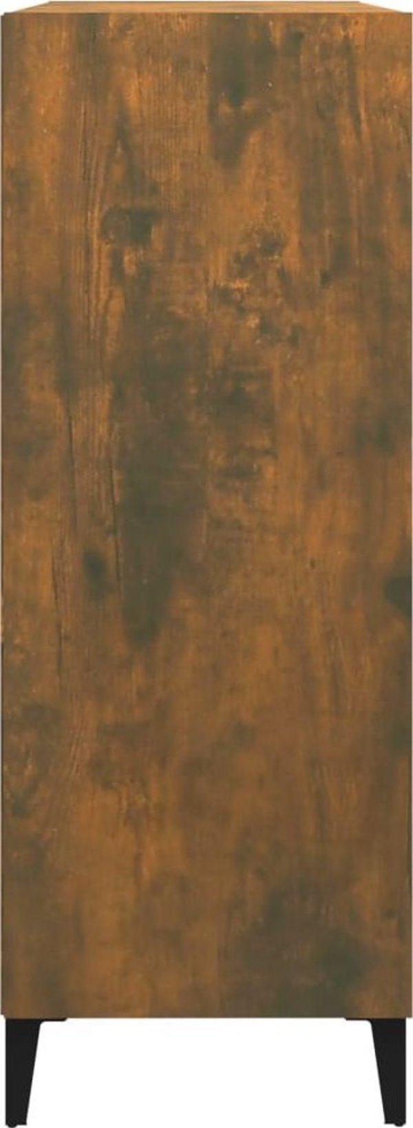 vidaXL Ντουλάπι, καπνισμένη δρυς, 69,5x32,5x90 cm
