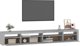 vidaXL Έπιπλο TV με LED φωτισμό, γκρι δρύς Sonoma, 270x35x40 εκ.