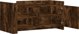 vidaXL Stolik kawowy, przydymiony dab, 100x50x50 cm