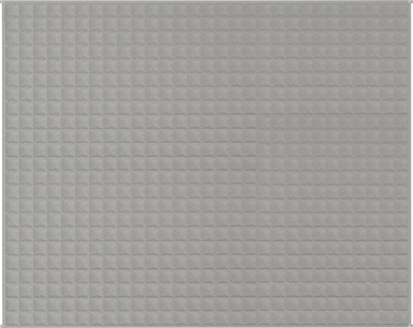 vidaXL Βαρύ Πάπλωμα, γκρι, 235x290 cm, 15 kg, υφασμάτινο