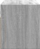 vidaXL Επιτοίχια ντουλάπα TV με LED, γκρι δρυς Sonoma, 80x31x35 εκ.