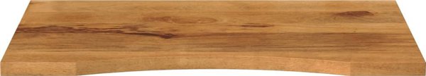 vidaXL Επιφάνεια γραφείου με κοπή, 80x60x2,5 εκ, ωμό ξύλο μάνγκο