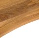 vidaXL Επιφάνεια γραφείου με κοπή, 80x60x2,5 εκ, ωμό ξύλο μάνγκο