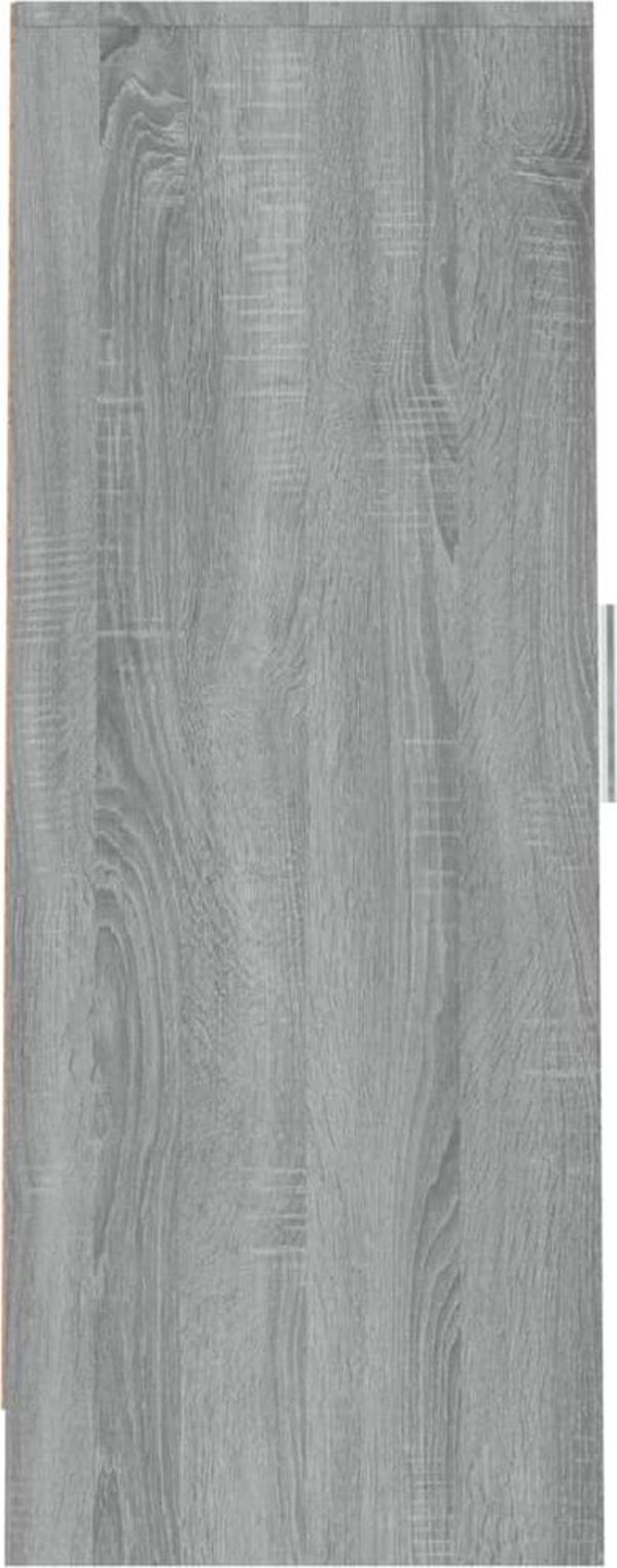 vidaXL Ντουλάπι για παπούτσια, γκρι Sonoma δρυς, 32x35x92 εκ.