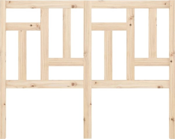 vidaXL Κεφαλάρι κρεβατιού, 145,5x4x100 cm, μασίφ πεύκο