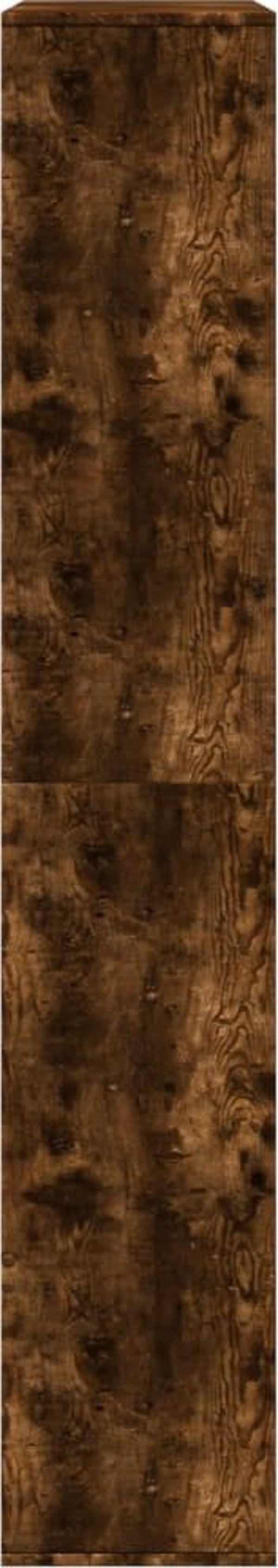 vidaXL Ράφι, καπνιστή δρυς, 100x33x187,5 εκ.