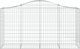 vidaXL Kosze gabionowe, 18 τεμ, 200x50x100/120 εκ, γαλβανιζέ σίδηρος