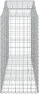 vidaXL Kosze gabionowe, 18 τεμ, 200x50x100/120 εκ, γαλβανιζέ σίδηρος