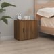 vidaXL Κρεμαστά κομοδίνα, σετ 2 τμχ, καφέ δρυς, 50x30x47 cm
