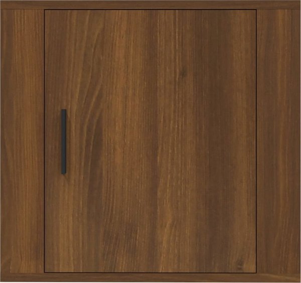 vidaXL Κρεμαστά κομοδίνα, σετ 2 τμχ, καφέ δρυς, 50x30x47 cm