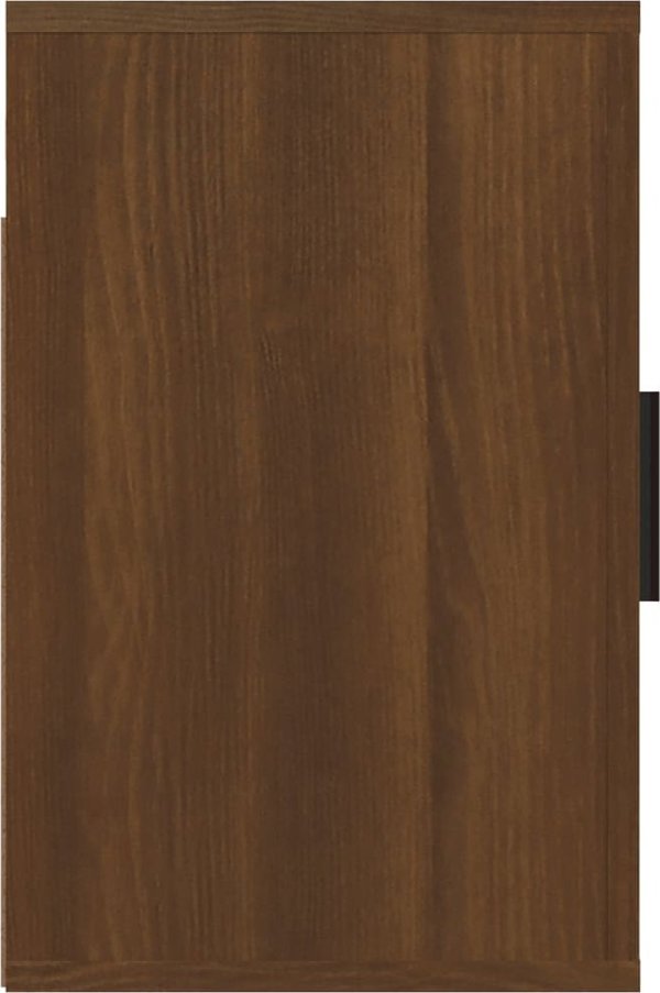 vidaXL Κρεμαστά κομοδίνα, σετ 2 τμχ, καφέ δρυς, 50x30x47 cm