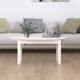 vidaXL Τραπεζάκι σαλονιού, λευκό, 80 x 40 x 35 εκ., ελαφρύ ξύλο πεύκου
