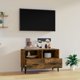 vidaXL Έπιπλο TV σε χρώμα καπνιστή δρυς, 80x36x50 εκ