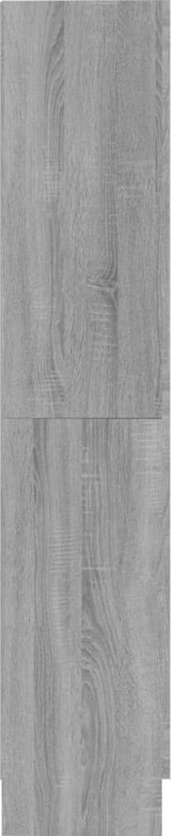 vidaXL Βιβλιοθήκη, γκρι δρυς σονόμα, 82,5x30,5x150 cm