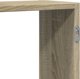vidaXL Ραφι Τοιχου Δρυος Sonoma 159x18x65 εκ.
