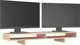 vidaXL vidaXL Podstawka na monitor, 100x27x14 cm, lite drewno sosnowe