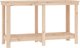 vidaXL Τραπέζι εργασίας 140x50x80 cm από μασίφ πεύκο