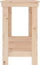 vidaXL Τραπέζι εργασίας 140x50x80 cm από μασίφ πεύκο