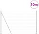 Φράχτης Euro vidaXL, Γαλβανισμένος Χάλυβας, 1,6x10 μ., με 7 Κολόνες