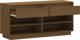 vidaXL Ντουλάπι παπουτσιών, χρώμα καφέ μέλι, 110x34x52 cm, μασίφ πεύκο