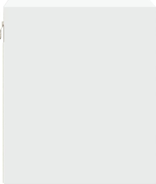 vidaXL απλίκες νυχτερινών επιτραπέζιων επίπλων με LED, σετ 2, λευκές