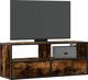 vidaXL Szafka pod telewizor, przydymiony dab, 100x31x39,5 cm