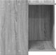 vidaXL Ντουλάπι για γατοπάρκο γκρι Sonoma δρυς 53x53x51 cm