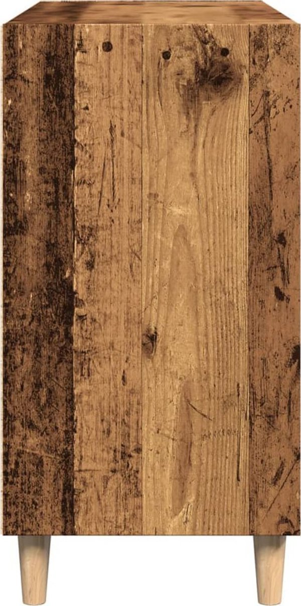 vidaXL Ντουλάπι, Παλαιωμένο Ξύλο, 103,5x35x70 εκ., Ξυλοκατασκευασμένο Υλικό
