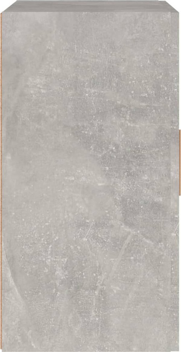 vidaXL Κρεμαστή ντουλάπα, τσιμεντένια γκρίζα, 60x30x60 εκ.