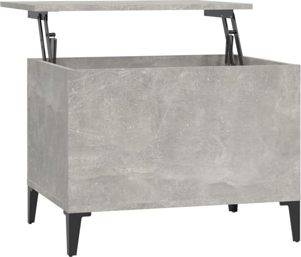 vidaXL Τραπεζάκι Καφέ σε Σχέδιο Τσιμέντου 60x44,5x45 cm