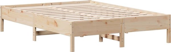 vidaXL Κρεβατοκάμαρα χωρίς στρώμα, 120x200 εκ., από μασίφ πεύκο