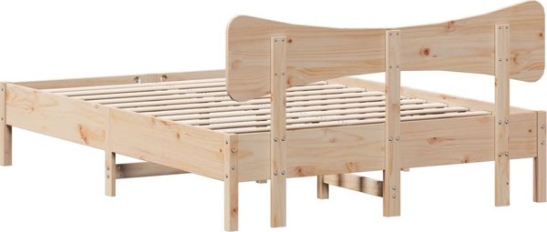 vidaXL Κρεβατοκάμαρα χωρίς στρώμα, 120x200 εκ., από μασίφ πεύκο