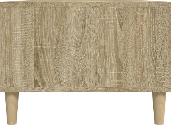 vidaXL Τραπεζάκι σαλονιού, δρύς σονόμα, 90x50x36,5 εκ., υλικό ξύλου