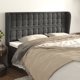 vidaXL Κεφαλαρι uszak 183x23x118/128 cm Βελούδο Σκουρο Γκρι