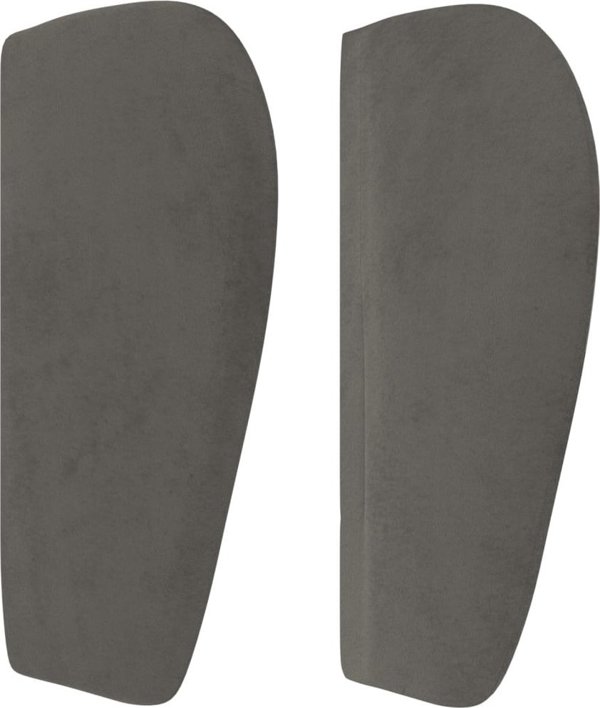 vidaXL Zaglowek uszak, skotnosiri, 83x23x78/88 cm, aksamitni