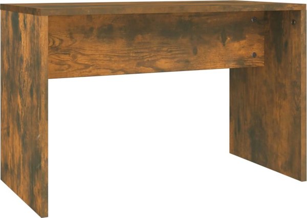 vidaXL Σκαμπό τουαλέτας σε καπνιστή δρυς 70x35x45 cm