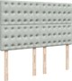 vidaXL Κρεβάτι Continental με στρώμα, ανοιχτό γκρι, 160x200 εκ., βελούδο
