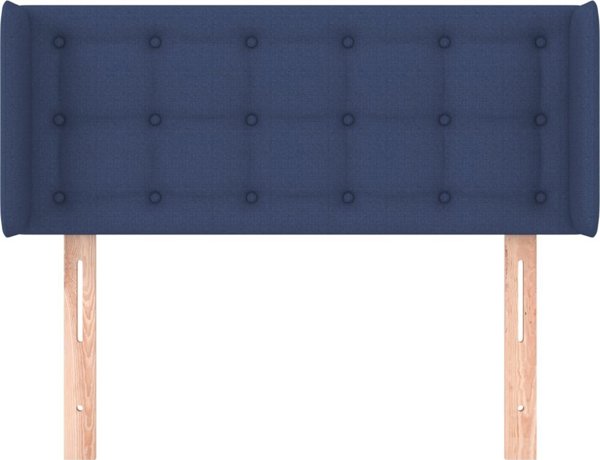 vidaXL Κεφαλάρι τύπου uszak, μπλε, 83x16x78/88 cm, ύφασμα