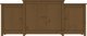 vidaXL Szakka miodowy braz 164x37x68 cm lite drewno sosnowe