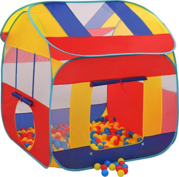 vidaXL Παιδική Σκηνή με 550 Μπάλες, 123x120x126 cm