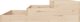 vidaXL Donica, 107x107x27 cm, lite drewno sosnowe