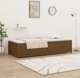 vidaXL Ντιβάνι κρεβάτι, καφέ μέλι, 90x200 cm, μασίφ ξύλο πεύκου