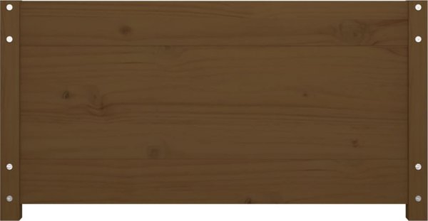vidaXL Ντιβάνι κρεβάτι, καφέ μέλι, 90x200 cm, μασίφ ξύλο πεύκου