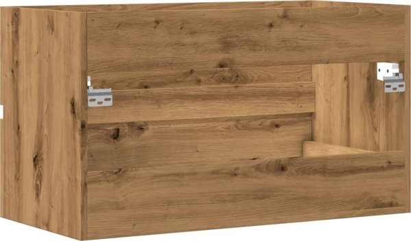 vidaXL Szafka pod umywalke dab artisian 90x38,5x45 cm