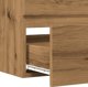 vidaXL Szafka pod umywalke dab artisian 90x38,5x45 cm