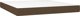 vidaXL Κοντινενταλ κρεβάτι με στρώμα, καφέ, ύφασμα, 180x200 cm