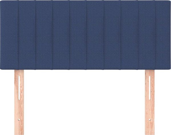 vidaXL Μαξιλάρι κεφαλαριού μπλε 90x5x78/88 cm ύφασμα