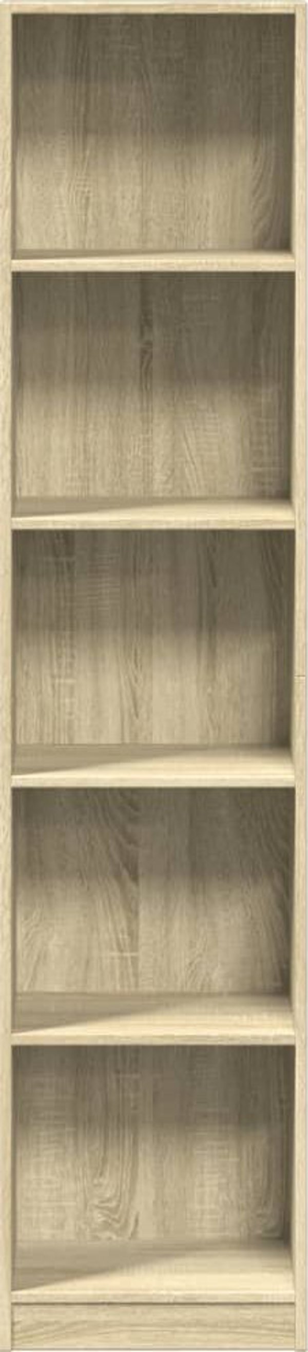 vidaXL Ράφι, δρυς sonoma, 40x24x176 εκ, από ξύλο