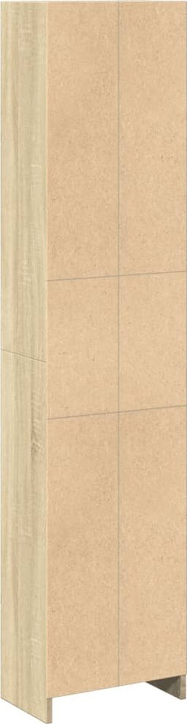 vidaXL Ράφι, δρυς sonoma, 40x24x176 εκ, από ξύλο